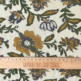 Woven Cotton / Red Celestine