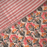 Matelassé Double Gaze Salima / Double Gaze Nude - Paprika