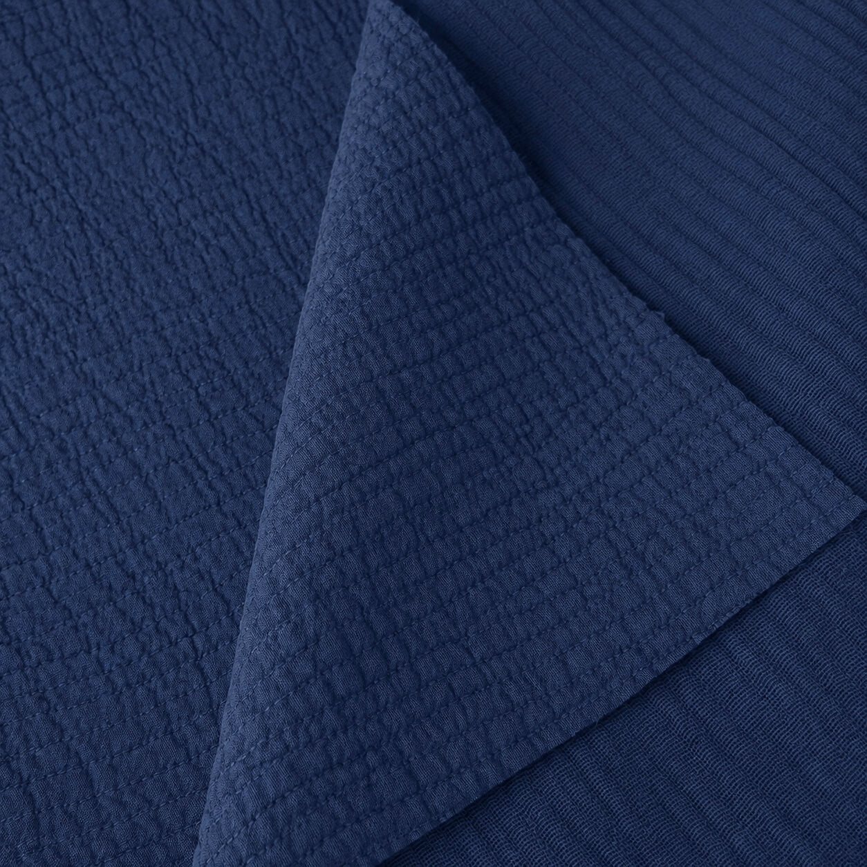 Coton Surpiqué / Indigo