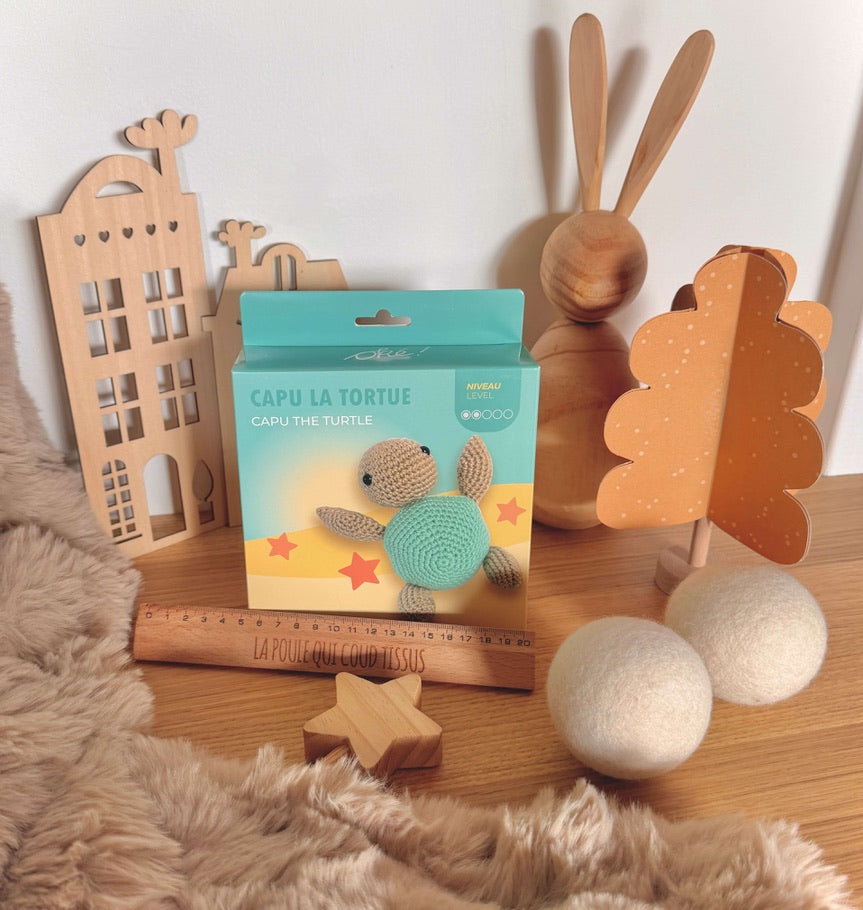 Kit Amigurumi - 🐢 Capu la Tortue 🐢