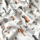 Coton à Impression Numérique / Roadtrip