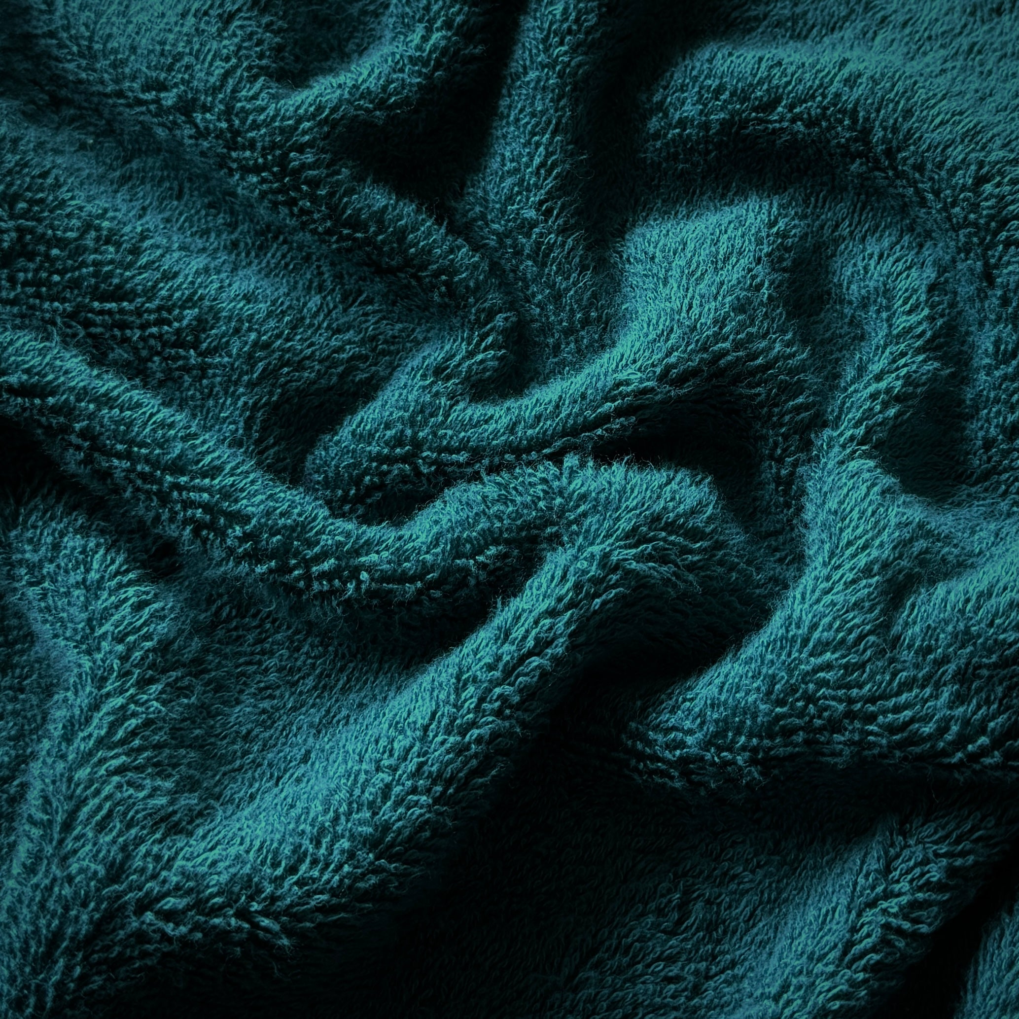 Eponge Bouclette 100% Coton  / Paon