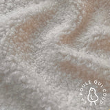 Coupon 80 cm - Teddy Peluche / Ecru