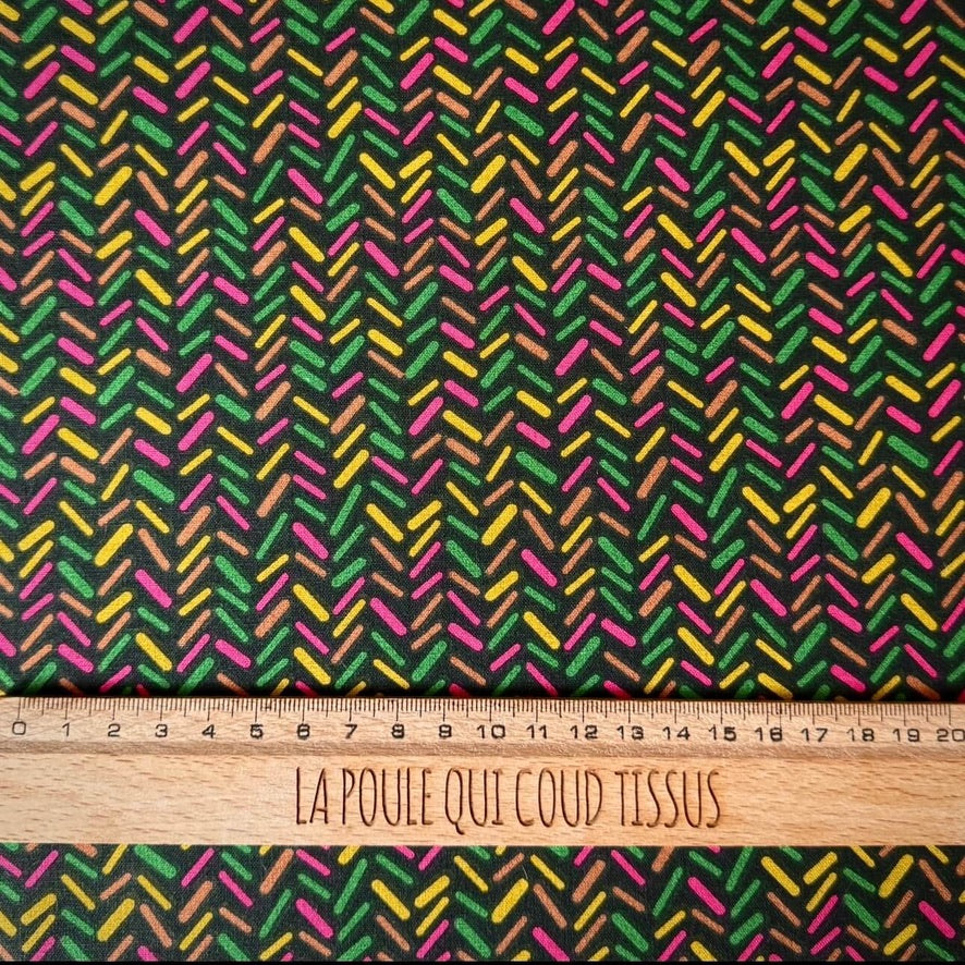 Coupon 1.7 m - Coton enduit / Gérard Vert
