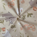 Coupon 1.8 m - Coton Imprimé / Cromignon