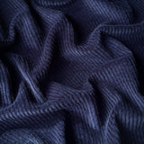 Velours Côtelé 100% Coton / Marine