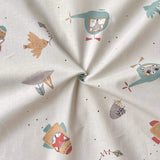 Printed Cotton / Illico Beige