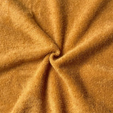 Coupon 1.4 m - Eponge Bouclette 100% Coton  / Spa Moutarde