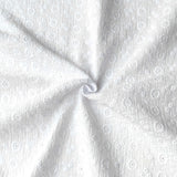 Coupon 1.3 m - Double Gaze Brodée / Suzy Blanc