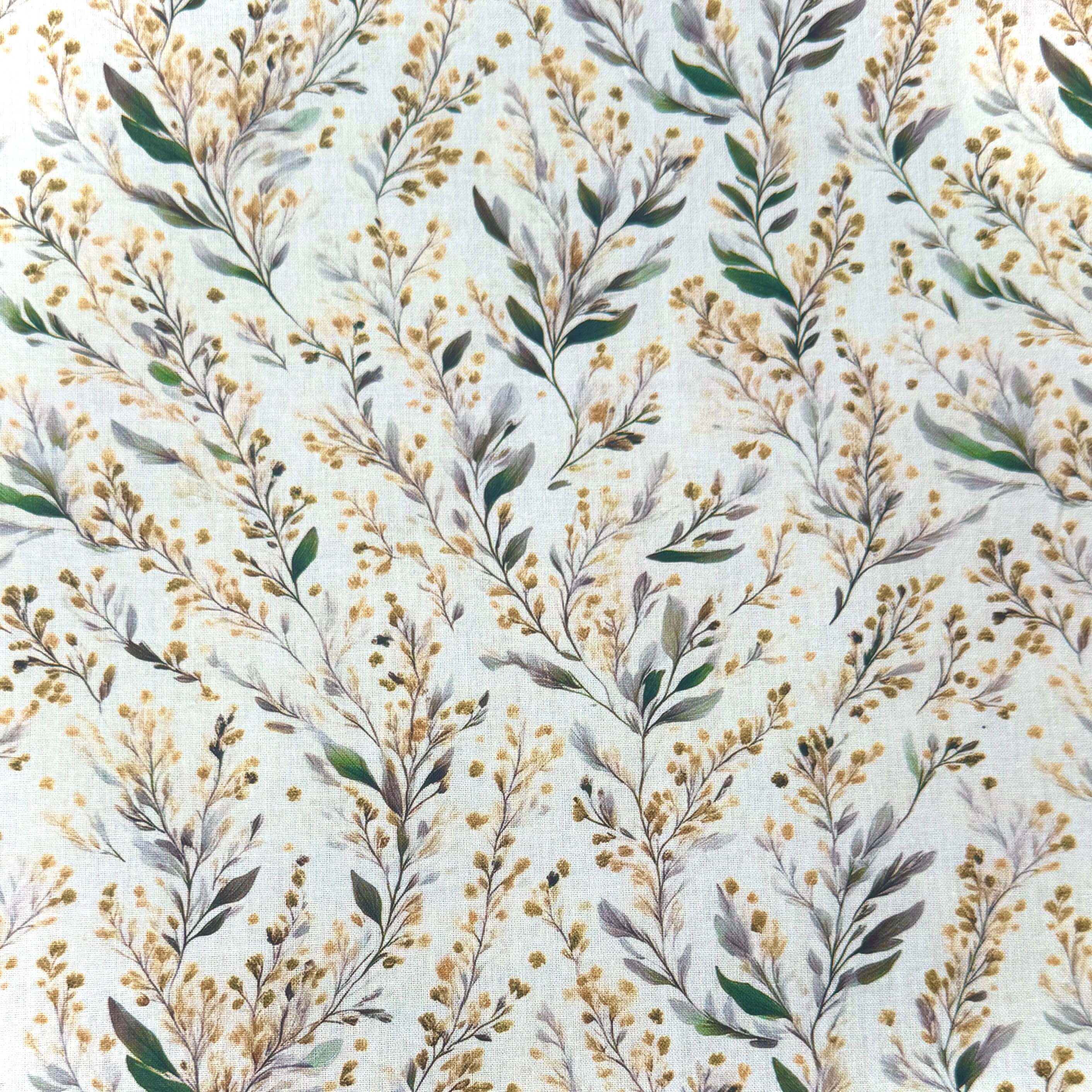 Coton à Impression Numérique / Mimosa