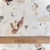 Coupon 60 cm - Double Gaze Numérique / Alya