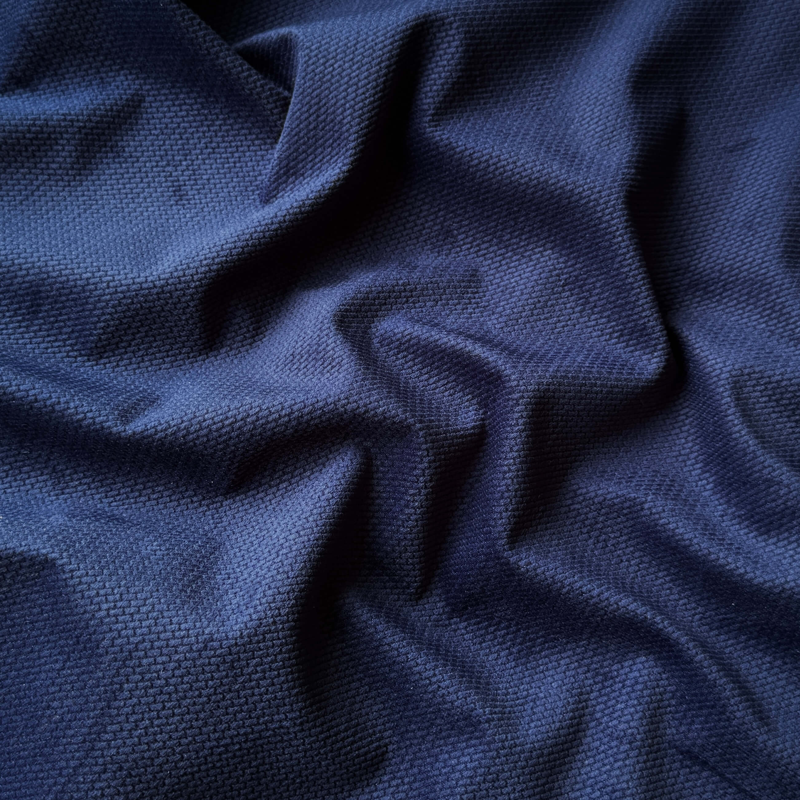 Velours Embossé / Indigo