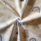 Coupon 2 Mètres - Coton à Impression Numérique / Artique
