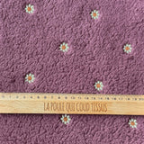 Mouton Brodée / Bois de rose