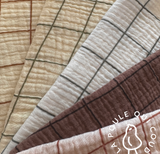 Coupon 90 cm - Double Gaze / Jacques Ecru-Cassonade