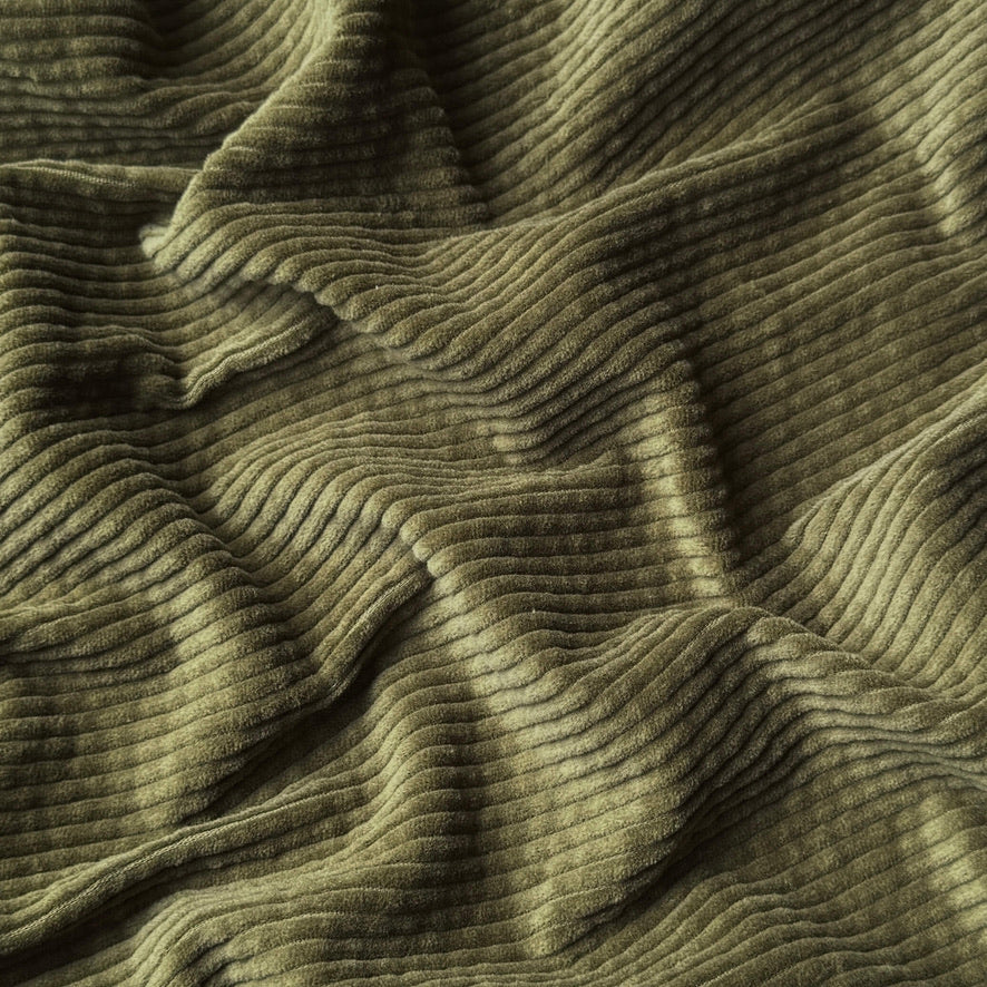 Velours Côtelé 100% Coton / Olive