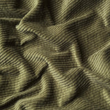Coupon 1 Mètre - Velours Côtelé 100% Coton Cotis / Olive