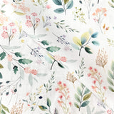 Digitally Printed Cotton / Romane White-Blue
