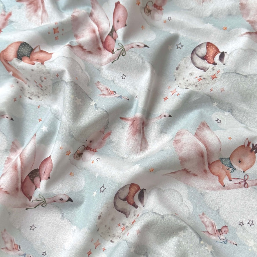 Digitally Printed Cotton / Emilune