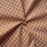 Coated cotton / Jules Blanc Brown sugar 