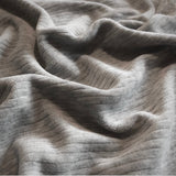 Coupon 2 Mètres - Babyrib / Gris Chiné