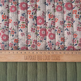 Matelassé Double Gaze Oscalia / Double Gaze Unie Fougère