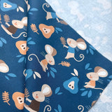 Coton Numérique Exclusif LPQC / Souris Bleu - Gris