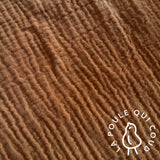 Coupon 1.6 m - Double Gaze / Caramel
