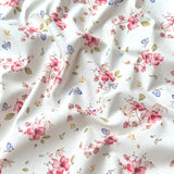 Digitally Printed Cotton / Roman Ecru-Yellow