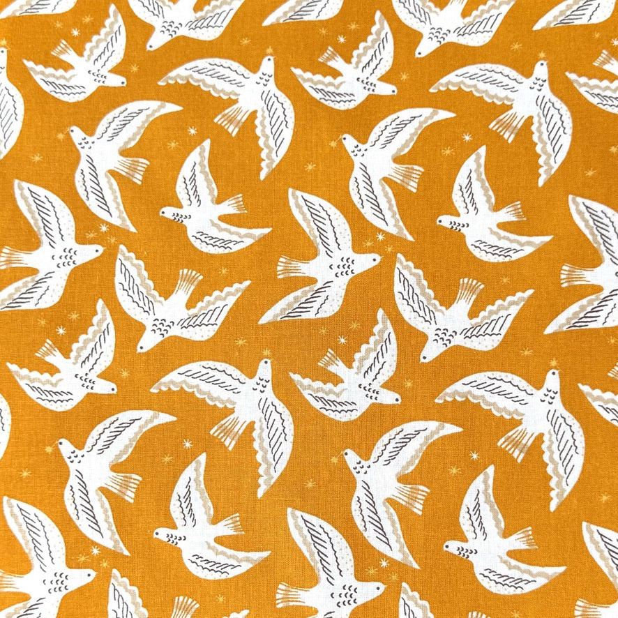 Coupon 50 cm - Coton Imprimé / Onirique Peanut
