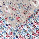 Matelassé Coton Imprimé Berries / Céline