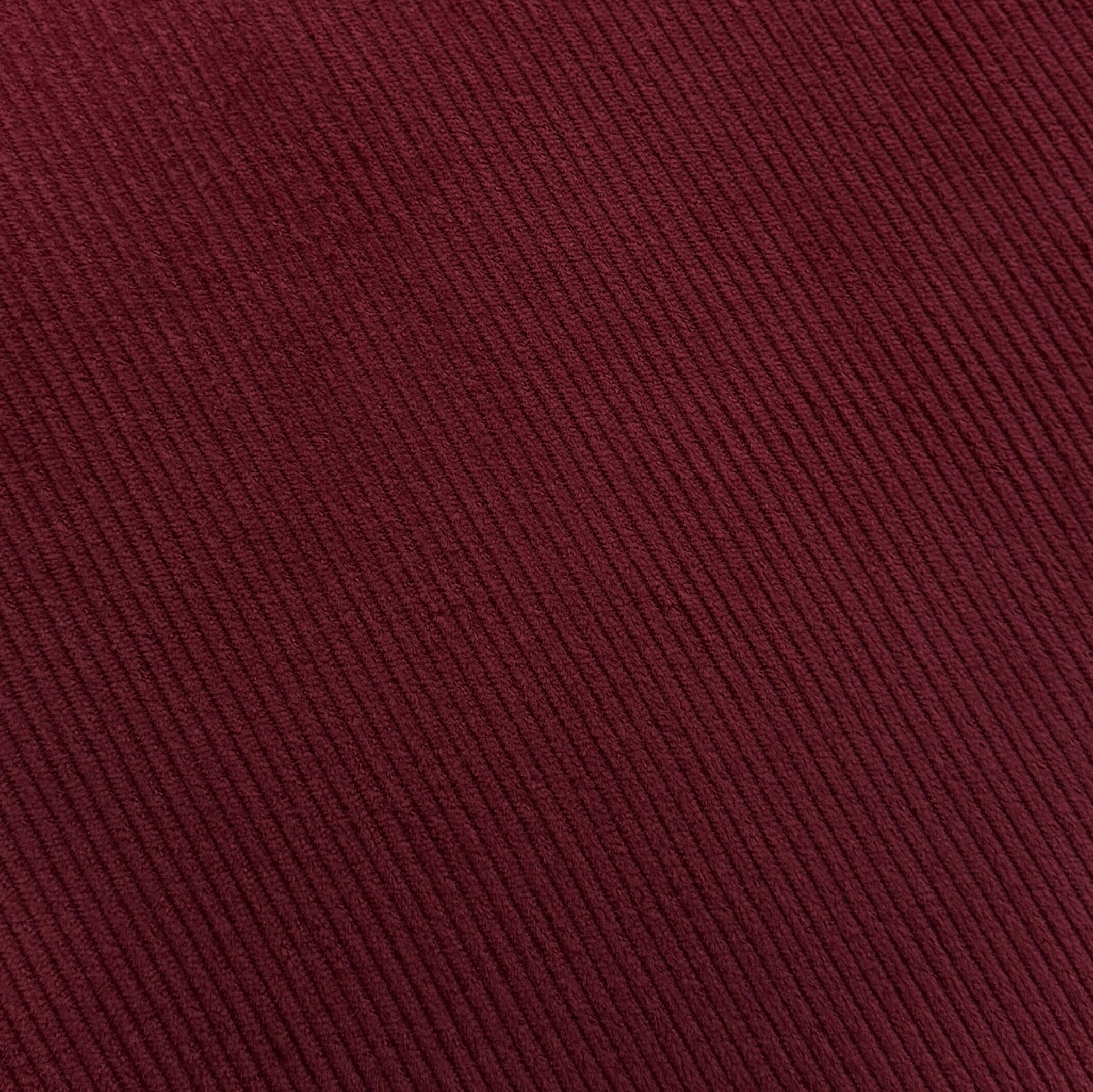 Coupon 80 cm - Velours Côtelé 500 Raies / Wine