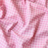 Coupon 1.3 m - Coton Imprimé / Jules Blanc - Rose Fane