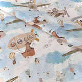 Coupon 90 cm - Coton à Impression Numérique / Wildair