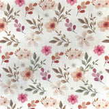 Coton à Impression Numérique / Zada Framboise