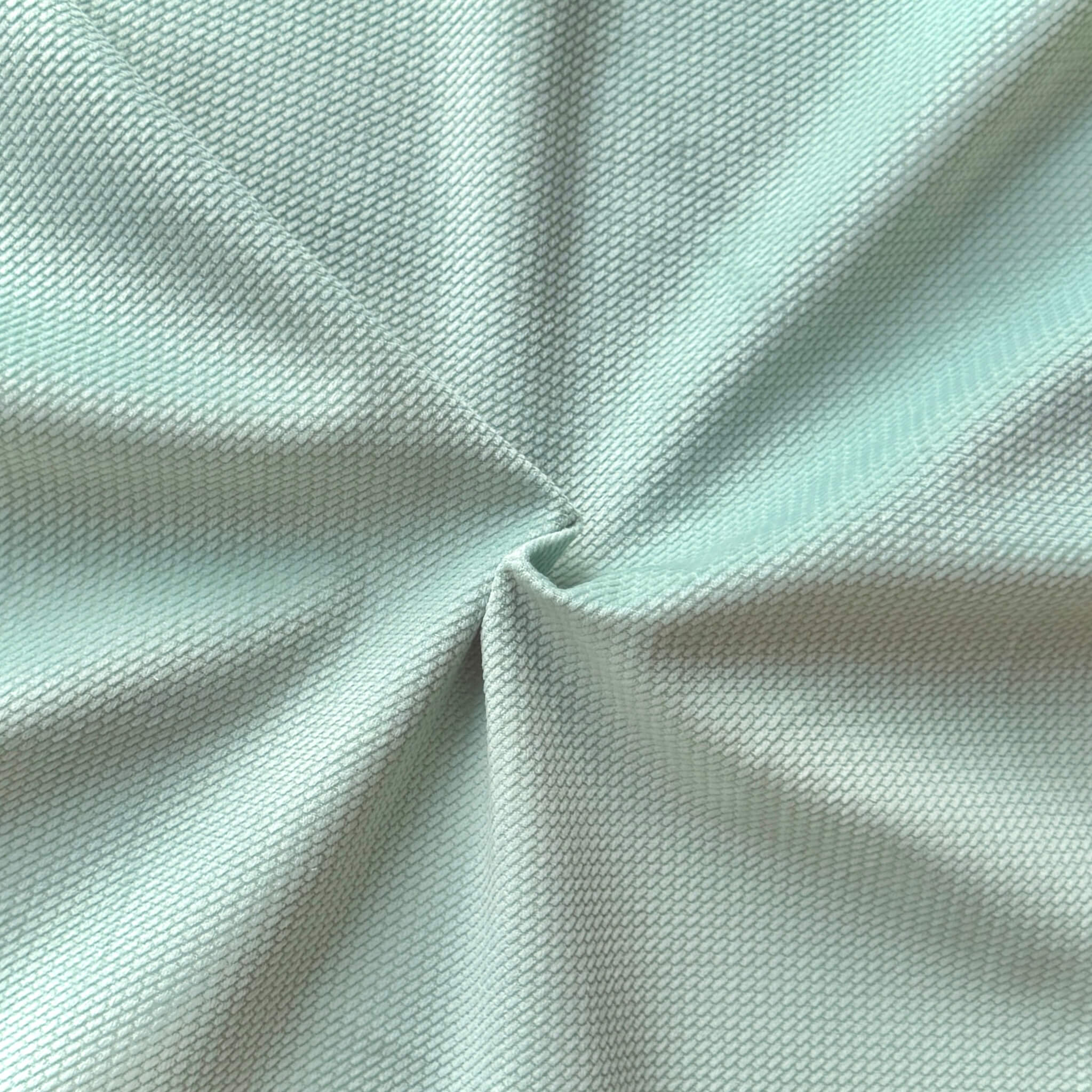 Velours Embossé / Vert Clair