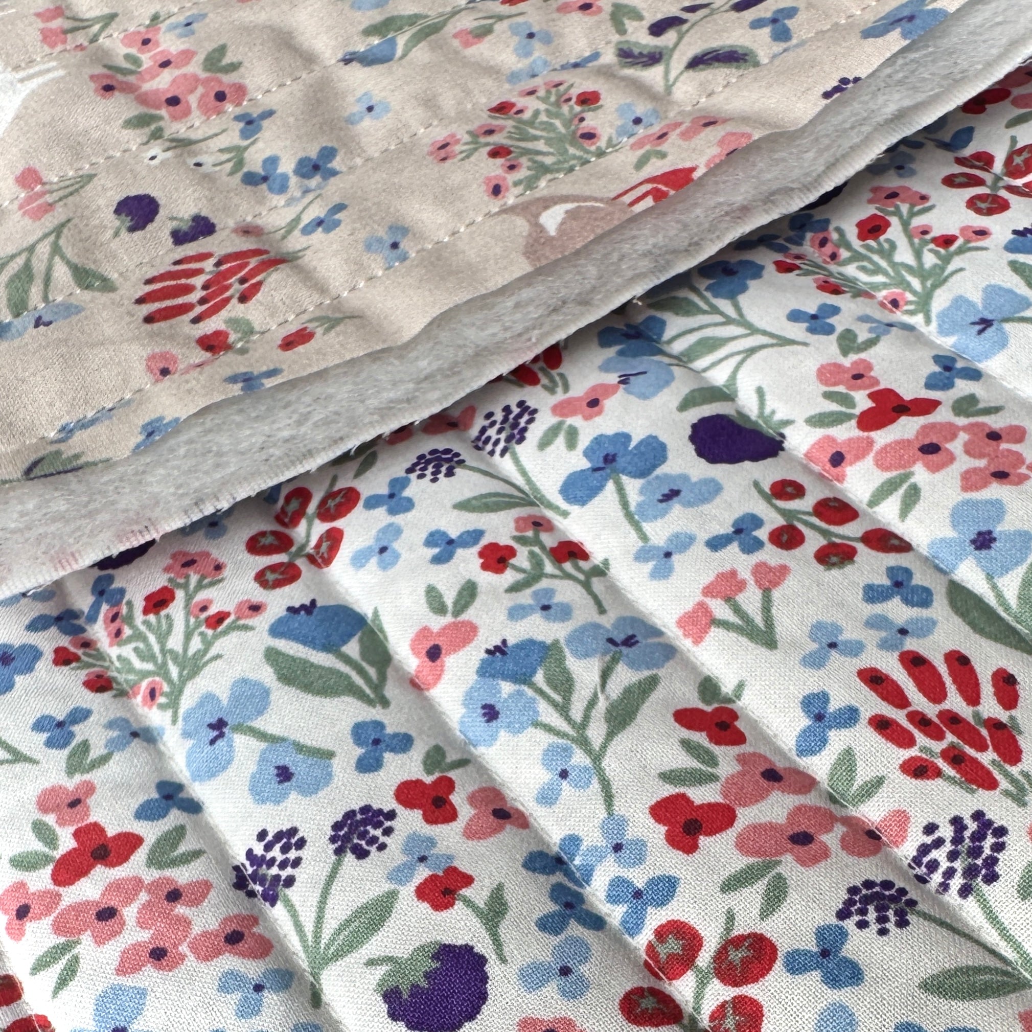 Matelassé Coton Imprimé Berries / Céline