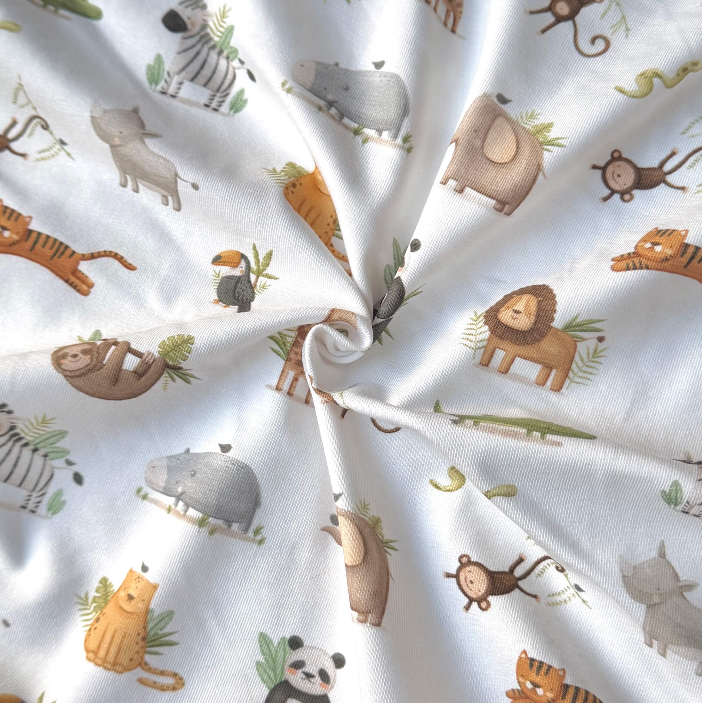 Jersey / Animaux de la savane GOTS