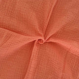 Coupon 1.1 m - Double Gaze / Papaye