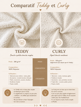 Teddy Plush / Ecru