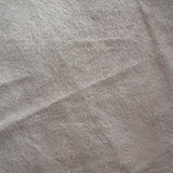Coupon 1 Mètre - Minky Uni / Taupe Clair
