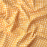 Printed Cotton / White Jules - Brown Sugar