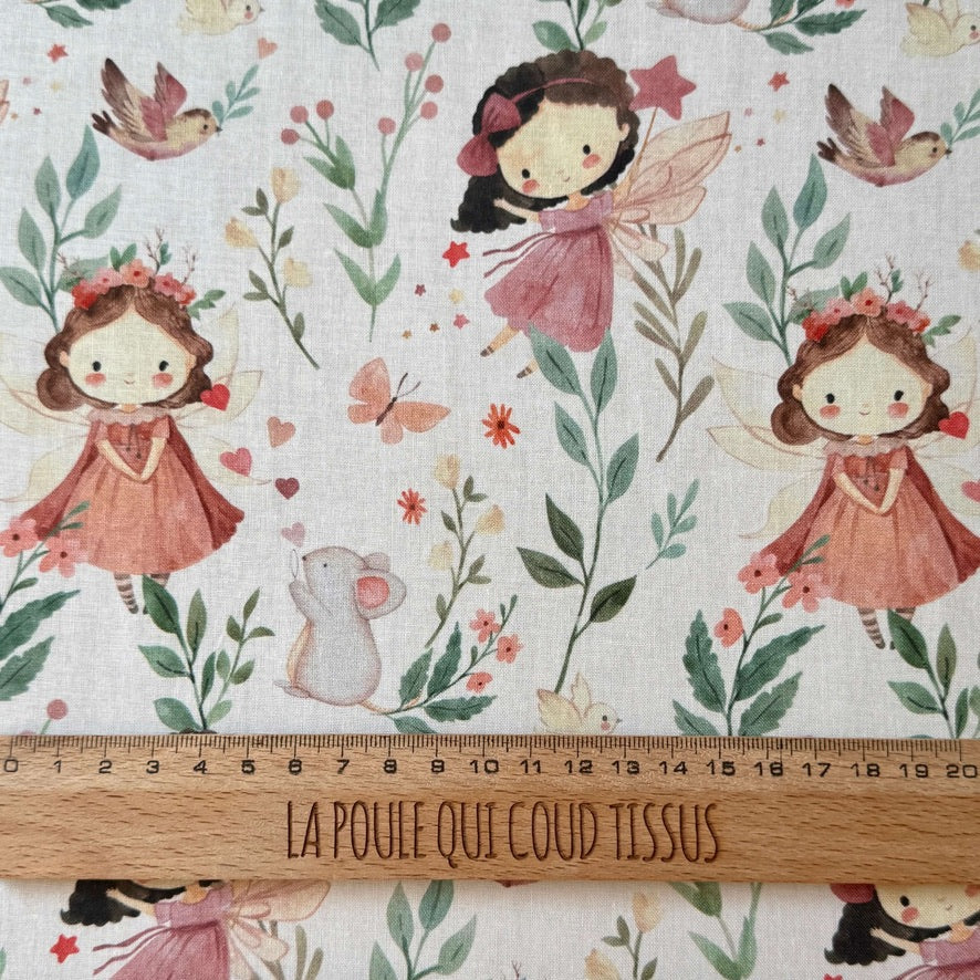 Coupon 80 cm - Coton à Impression Numérique / Maiwenn