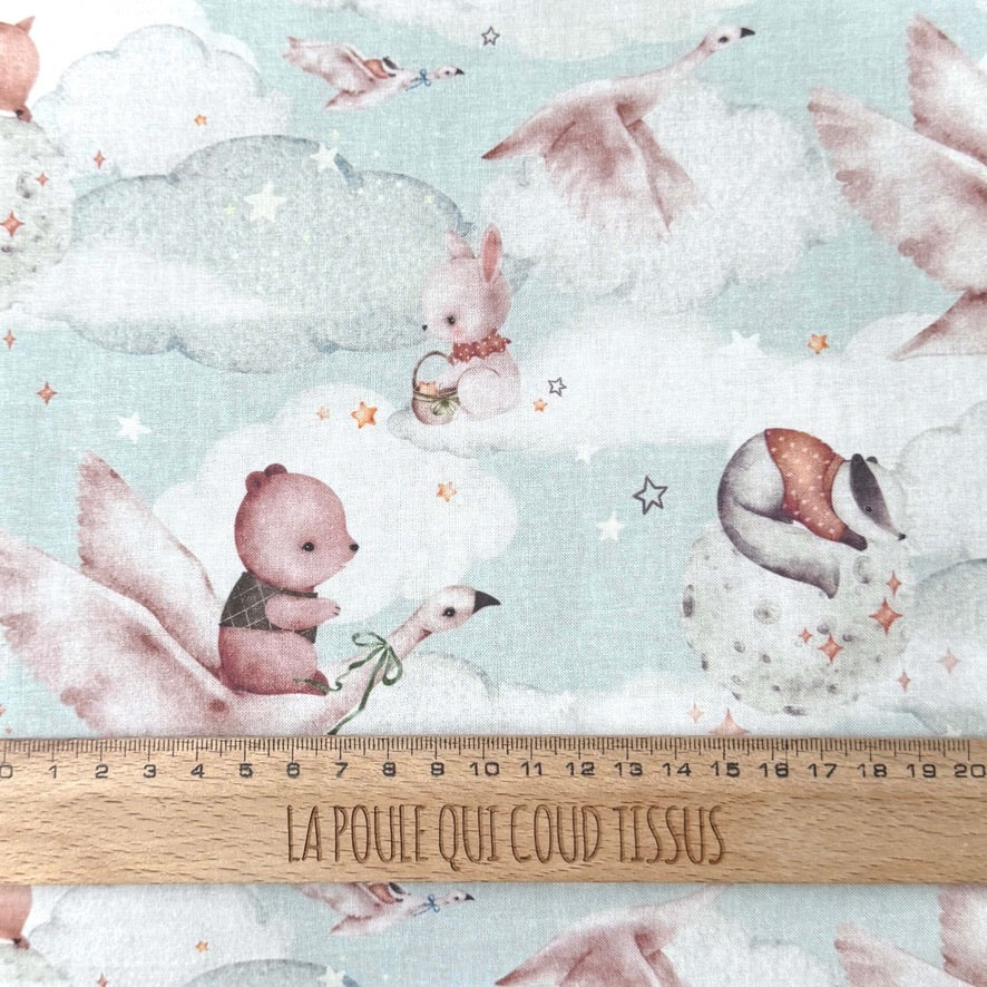 Digitally Printed Cotton / Emilune