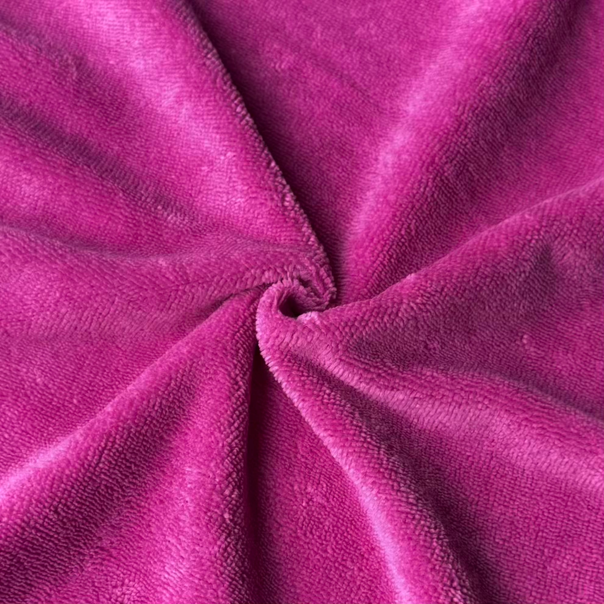 Coupon 90 cm - Micro Eponge Bambou / Pétunia