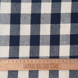 Coton enduit / Céléstin Indigo