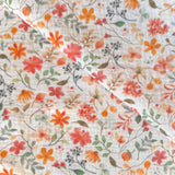 Coupon 1 Mètre - Double Gaze Numérique / Summers Flower