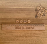 Boutons en Bois- Animaux Polaires