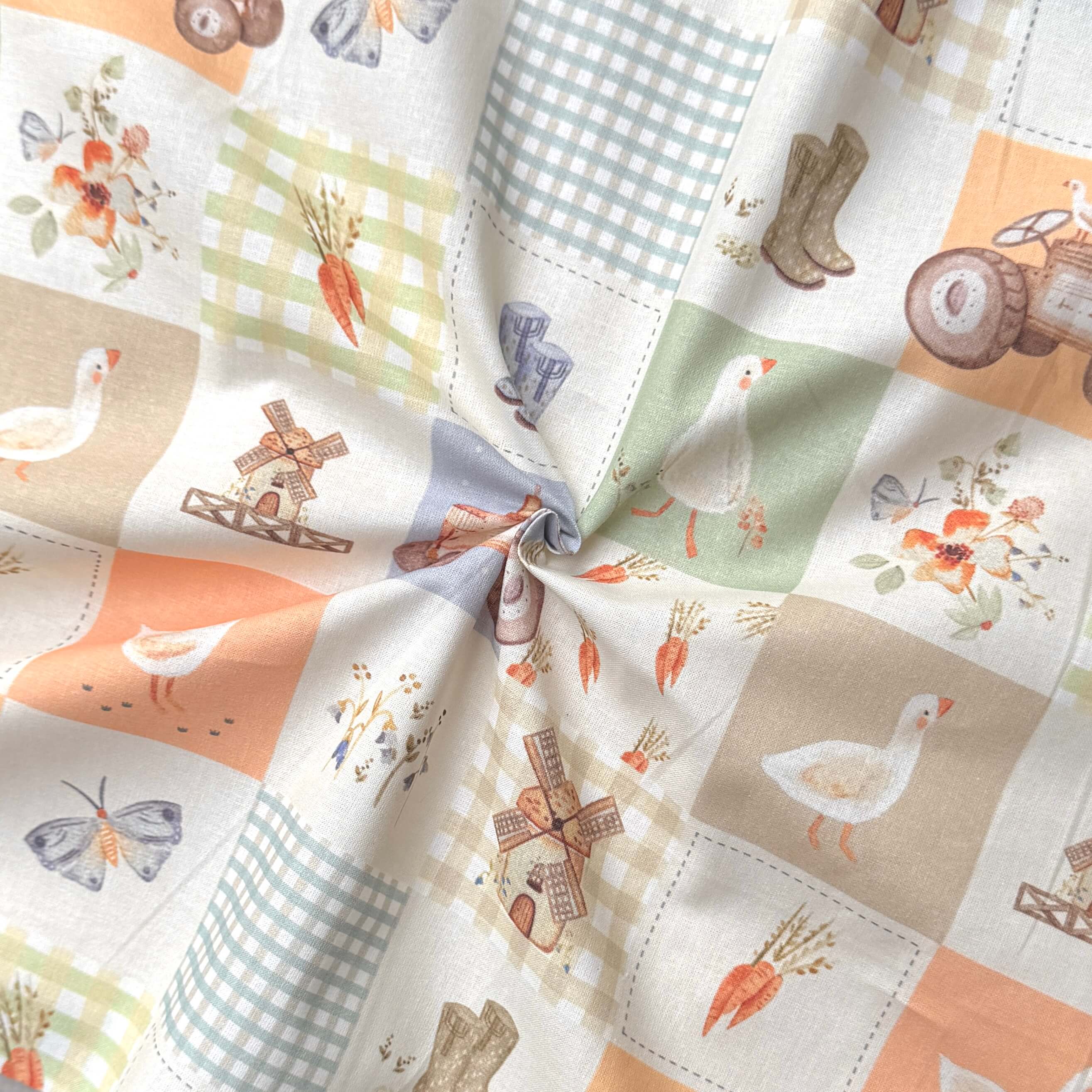 Digitally Printed Cotton / Eolia