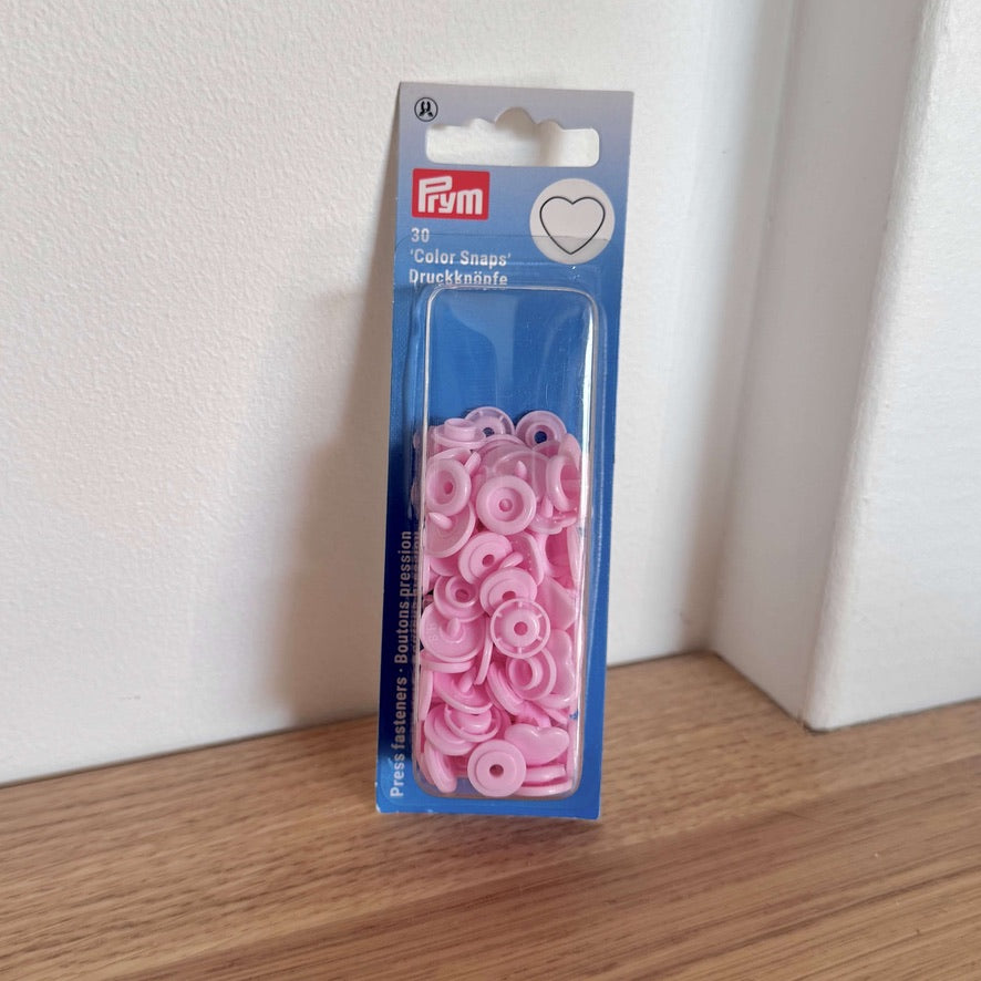 Bouton-pression ColorSnaps Ø12,4mm - Motifs Étoile & Cœur